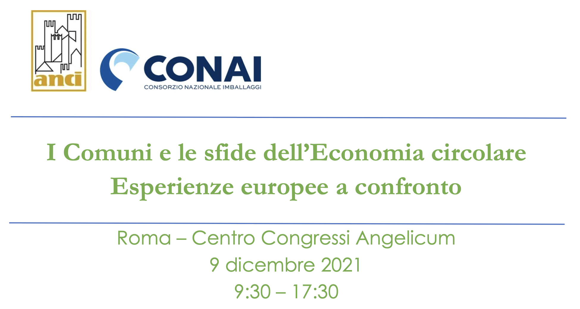 I Comuni e le sfide dell’Economia circolare. Esperienze europee a confronto